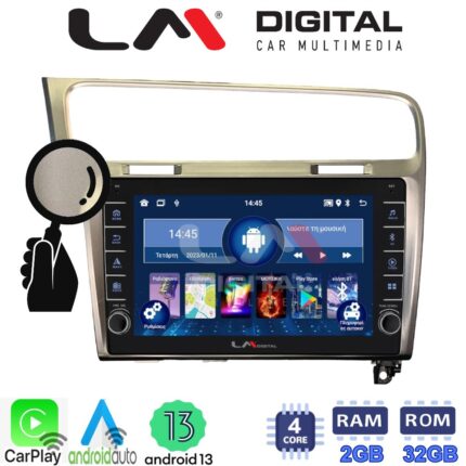 LM Digital - LM ZG4591S GPS Οθόνη OEM Multimedia Αυτοκινήτου για 0 (CarPlay/AndroidAuto/BT/GPS/WIFI/GPRS)