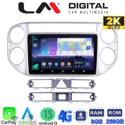 LM Digital - LM ZQ8590 GPS Οθόνη OEM Multimedia Αυτοκινήτου για VW TIGUAN 2007>2017 (CarPlay/AndroidAuto/BT/GPS/WIFI/GPRS)