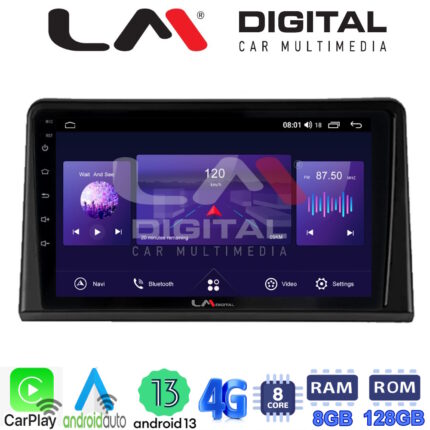 LM Digital - LM ZT8326 GPS Οθόνη OEM Multimedia Αυτοκινήτου για Renault Express 2023 > (CarPlay/AndroidAuto/BT/GPS/WIFI/GPRS)