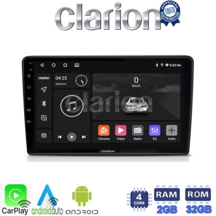 CLARION GL31019 Οθόνη OEM Multimedia Αυτοκινήτου για Opel AstraH, CorsaD, Suzuki Ignis (CarPlay/AndroidAuto/BT/GPS/WIFI/GPRS)