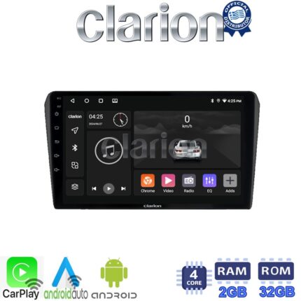 CLARION GL31025B Οθόνη OEM Multimedia Αυτοκινήτου για 0 (CarPlay/AndroidAuto/BT/GPS/WIFI/GPRS)
