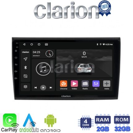 CLARION GL31250 Οθόνη OEM Multimedia Αυτοκινήτου για Fiat Bravo 2007> (CarPlay/AndroidAuto/BT/GPS/WIFI/GPRS)