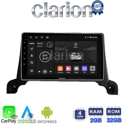CLARION GL31324 Οθόνη OEM Multimedia Αυτοκινήτου για Peugeot 3008/5008 2016> (CarPlay/AndroidAuto/BT/GPS/WIFI/GPRS)