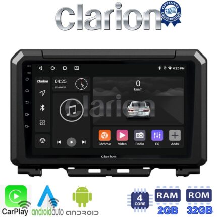 CLARION GL31570 Οθόνη OEM Multimedia Αυτοκινήτου για SUZUKI JIMNY 2018> (CarPlay/AndroidAuto/BT/GPS/WIFI/GPRS)