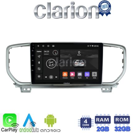 CLARION GL31938 Οθόνη OEM Multimedia Αυτοκινήτου για KIA SPORTAGE 2019> (CarPlay/AndroidAuto/BT/GPS/WIFI/GPRS)