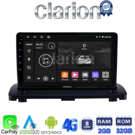 CLARION GL71385 Οθόνη OEM Multimedia Αυτοκινήτου για VOLVO XC90 2002 > 2014 (CarPlay/AndroidAuto/BT/GPS/WIFI/GPRS)