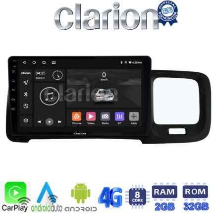 CLARION GL71392 Οθόνη OEM Multimedia Αυτοκινήτου για Volvo S60 2010 > 2018 (CarPlay/AndroidAuto/BT/GPS/WIFI/GPRS)
