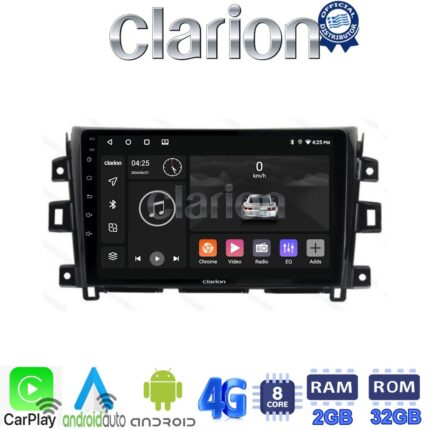 CLARION GL71716 Οθόνη OEM Multimedia Αυτοκινήτου για Nissan Navara D23 2016>   (CarPlay/AndroidAuto/BT/GPS/WIFI/GPRS)