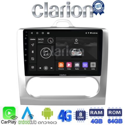CLARION GL72328 Οθόνη OEM Multimedia Αυτοκινήτου για FORD FOCUS 2004>2012 (CarPlay/AndroidAuto/BT/GPS/WIFI/GPRS)