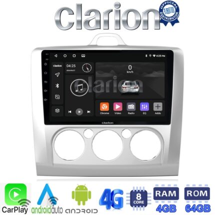 CLARION GL72329 Οθόνη OEM Multimedia Αυτοκινήτου για FORD FOCUS 2004>2012 (CarPlay/AndroidAuto/BT/GPS/WIFI/GPRS)
