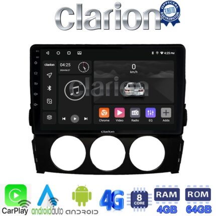 CLARION GL72530 Οθόνη OEM Multimedia Αυτοκινήτου για Mazda MX5 2005 > 2015 (CarPlay/AndroidAuto/BT/GPS/WIFI/GPRS)