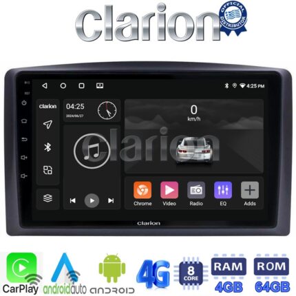 CLARION GL72665 Οθόνη OEM Multimedia Αυτοκινήτου για Mercedes Vito 2015 > (CarPlay/AndroidAuto/BT/GPS/WIFI/GPRS)