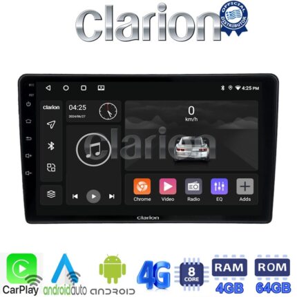 CLARION GL72715 Οθόνη OEM Multimedia Αυτοκινήτου για Nissan Navara D40 2006 > 2016 clima (CarPlay/AndroidAuto/BT/GPS/WIFI/GPRS)
