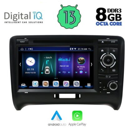 DIGITAL IQ BXE 878_CPA (7" DVD) MULTIMEDIA SYSTEM for AUDI ΤΤ mod. 2007-2015