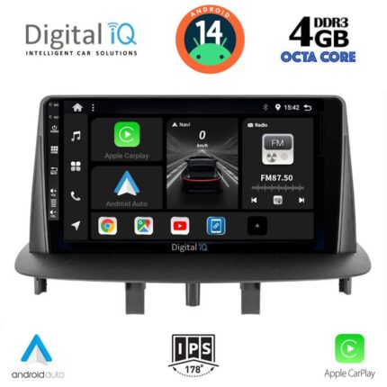 DIGITAL IQ BXF 6556_CPAA (9inc) MULTIMEDIA TABLET for RENAULT MEGANE 3 mod. 2009-2016