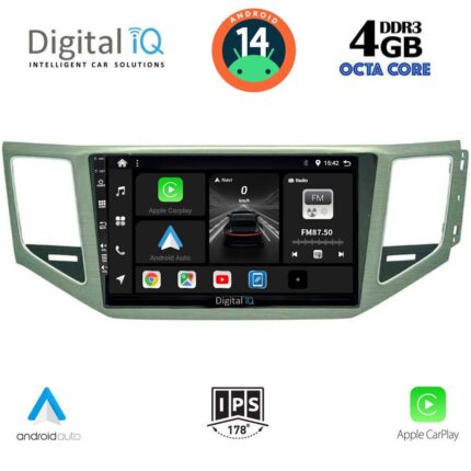 DIGITAL IQ BXF 6745_CPAA (10inc) MULTIMEDIA TABLET for VW GOLF SPORTSVAN mod. 2014>