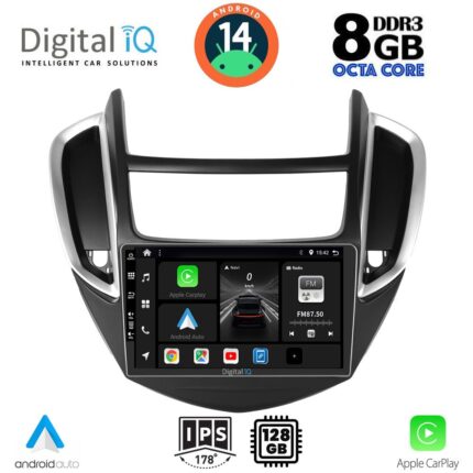 DIGITAL IQ BXF 7080_CPAA (9inc) MULTIMEDIA TABLET for CHEVROLET TRAX mod. 2014-2022
