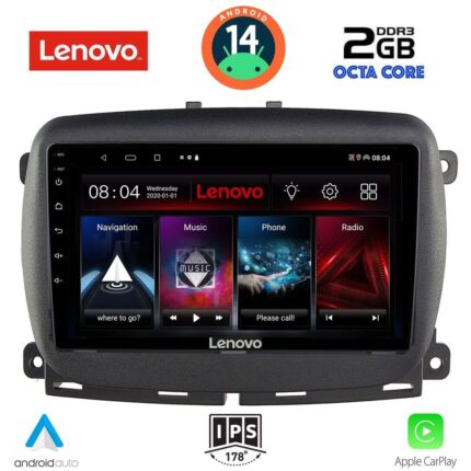 LENOVO LVF 5131_CPA (9inc) MULTIMEDIA TABLET for FIAT 500 mod. 2016>