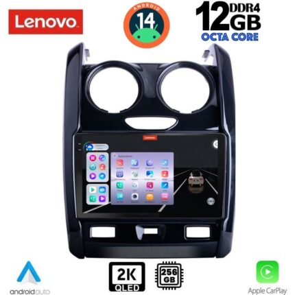 LENOVO SSZ 12103_CPA (9inc) MULTIMEDIA TABLET for DACIA DUSTER mod. 2012-2019