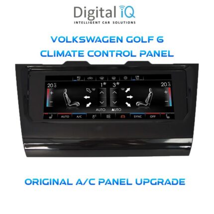 DIGITAL IQ CCP 746_CP (6.9") (PQ) VW GOLF 6 mod. 2008-2013 CLIMATE CONTROL PANEL