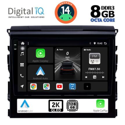 DIGITAL IQ BXF 11725_CPAA (9inc) MULTIMEDIA TABLET for TOYOTA LANDCRUISER mod. 2016-2019